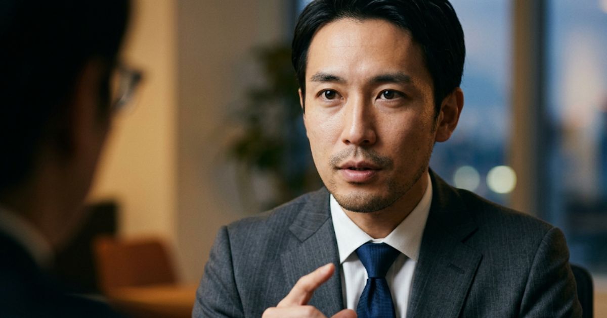 課題解決力の面接対策・模範回答例イメージ